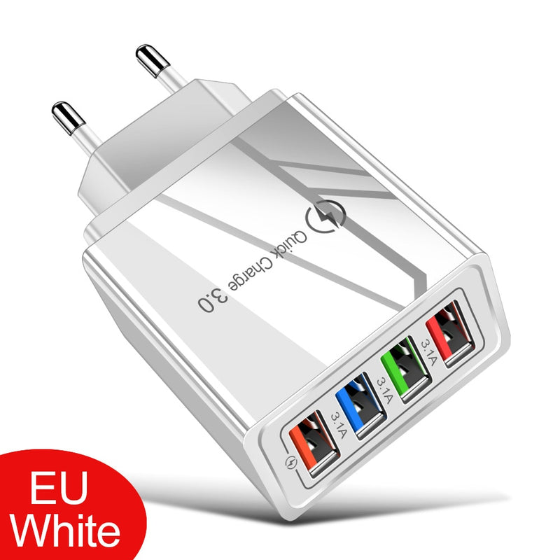 EU/US Plug USB Charger Quick Charger