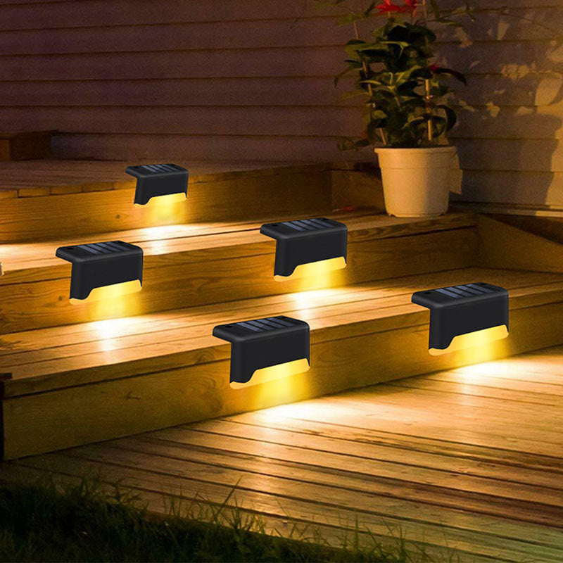 Warm White LED Solar Lamp Path Stair