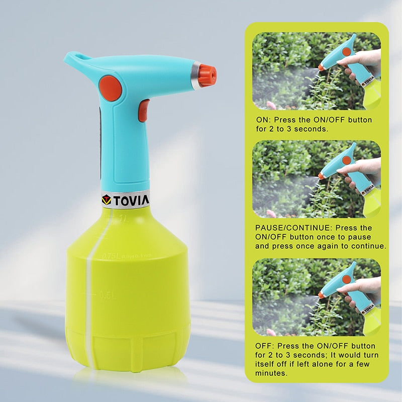 Electric Garden Sprayer Rechargeable Water Spray
