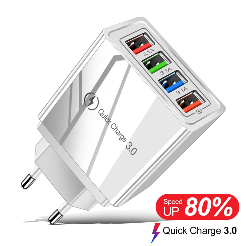 EU/US Plug USB Charger Quick Charger