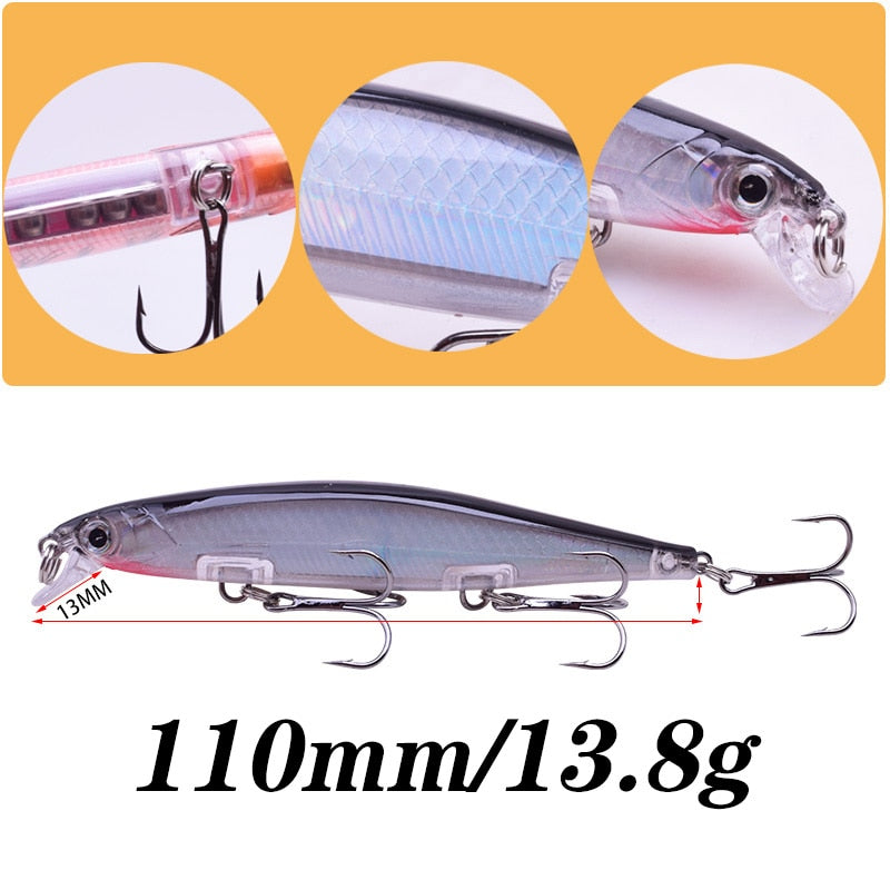 Fishing Lures 11cm With Hook