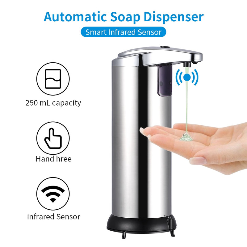 Stainless Steel Automatic Soap Dispenser