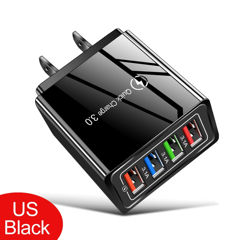 EU/US Plug USB Charger Quick Charger