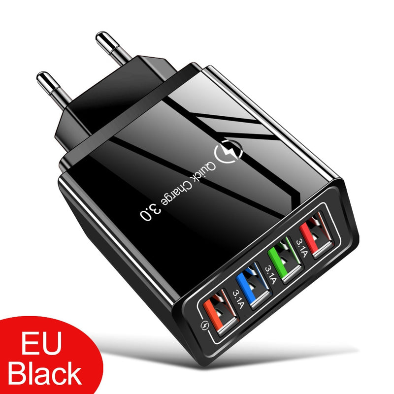 EU/US Plug USB Charger Quick Charger