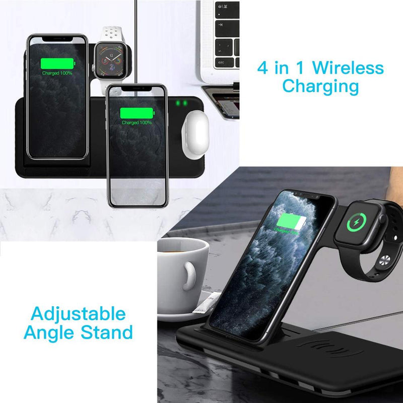 Qi Fast Wireless Charger Stand For iPhone