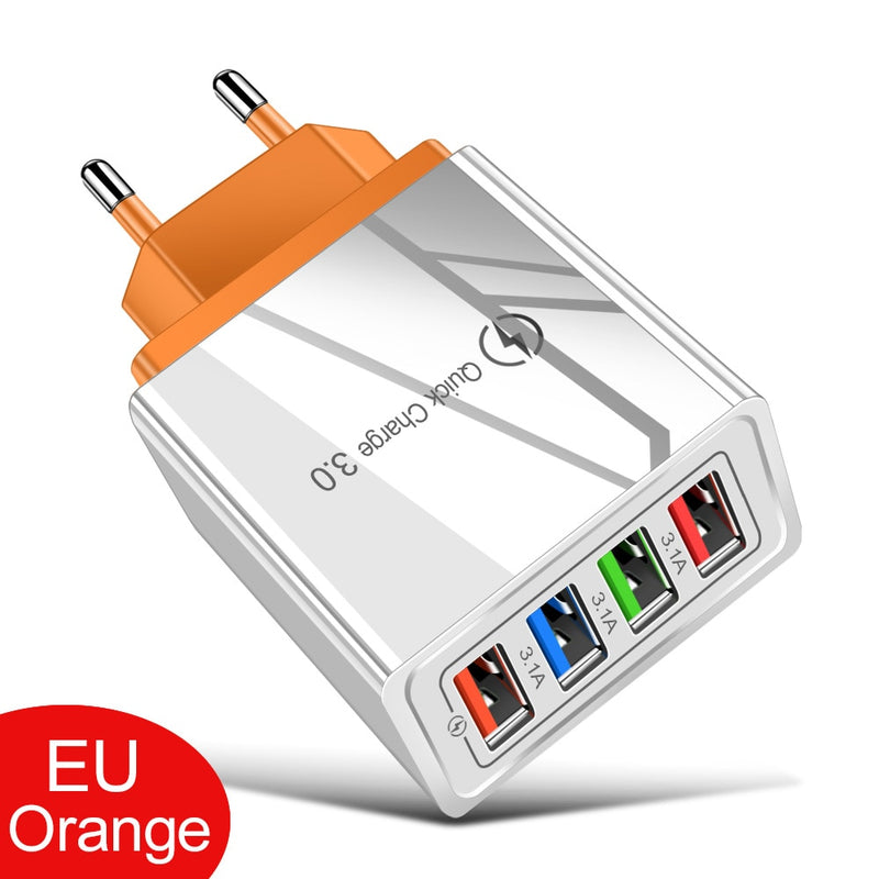 EU/US Plug USB Charger Quick Charger