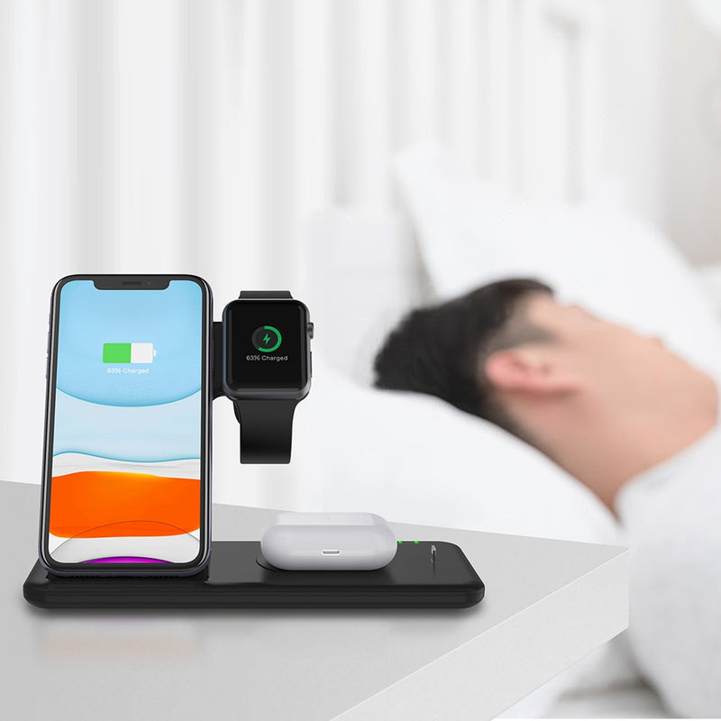 Qi Fast Wireless Charger Stand For iPhone