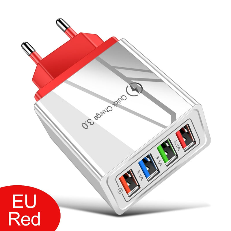 EU/US Plug USB Charger Quick Charger