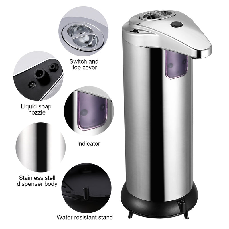 Stainless Steel Automatic Soap Dispenser