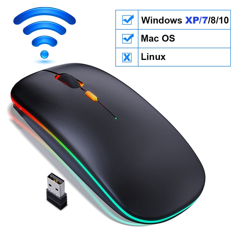 RGB Rechargeable Wireless Mouse