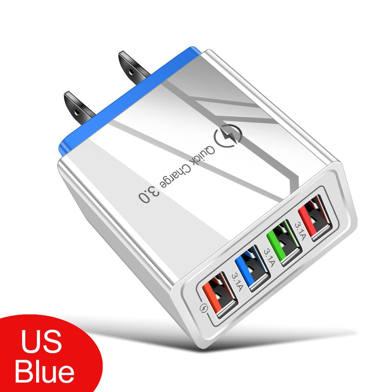 EU/US Plug USB Charger Quick Charger