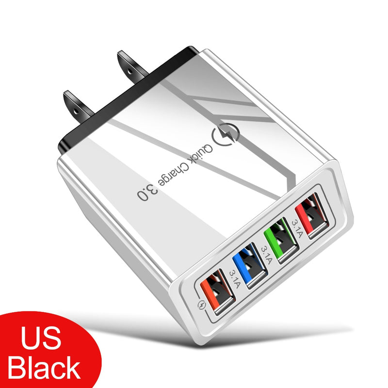 EU/US Plug USB Charger Quick Charger