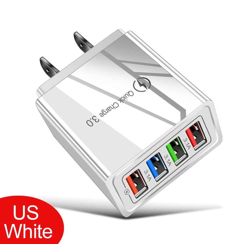 EU/US Plug USB Charger Quick Charger