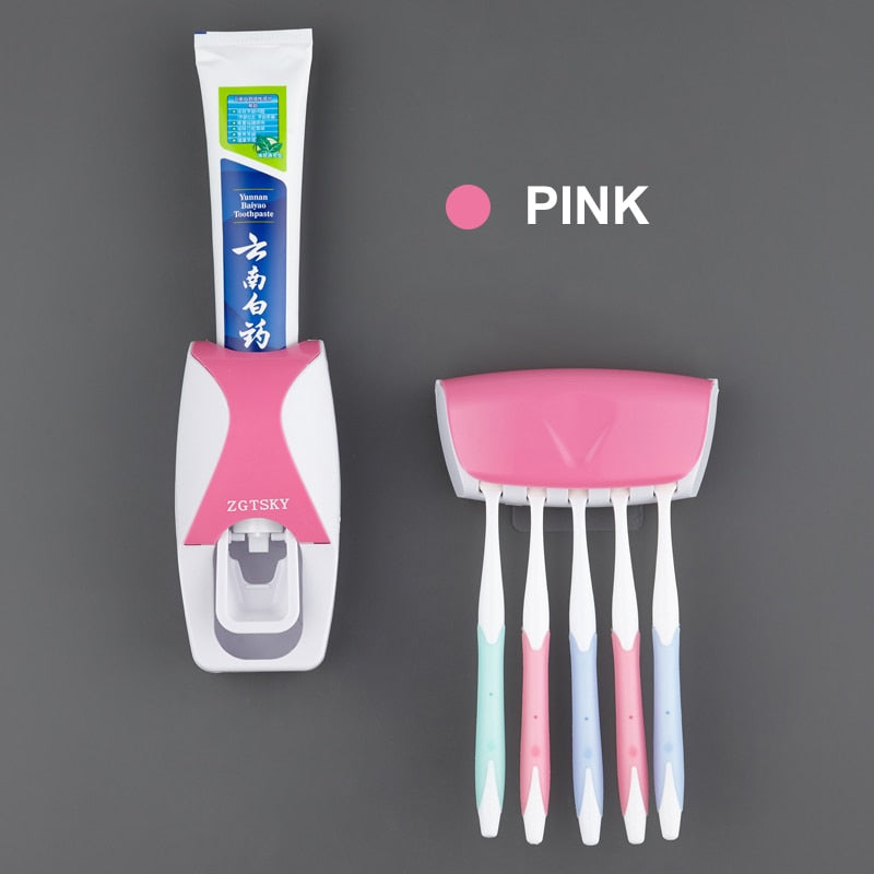 Toothbrush Automatic Dispenser Set