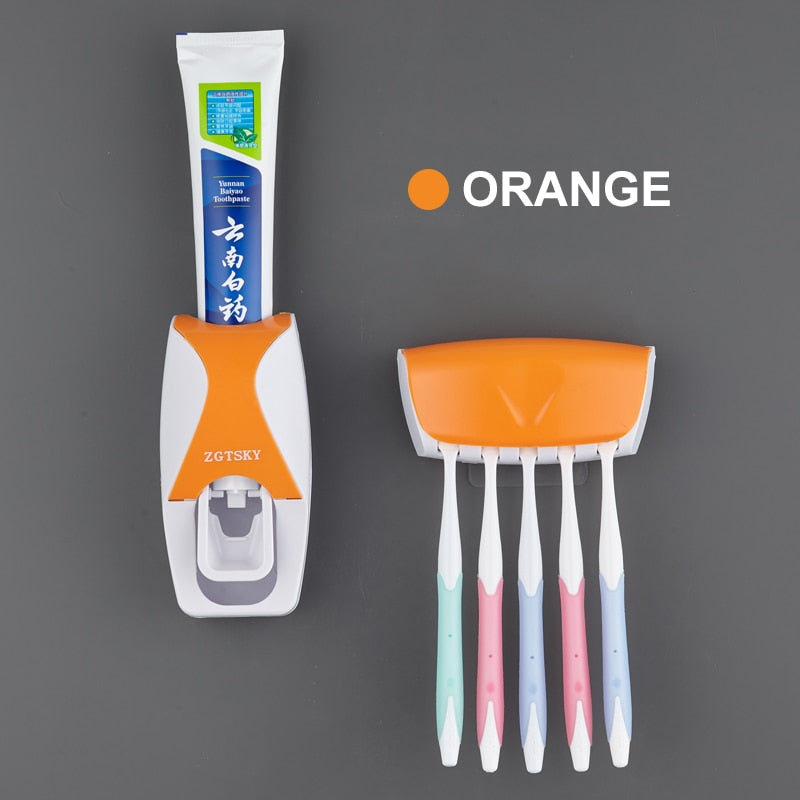 Toothbrush Automatic Dispenser Set