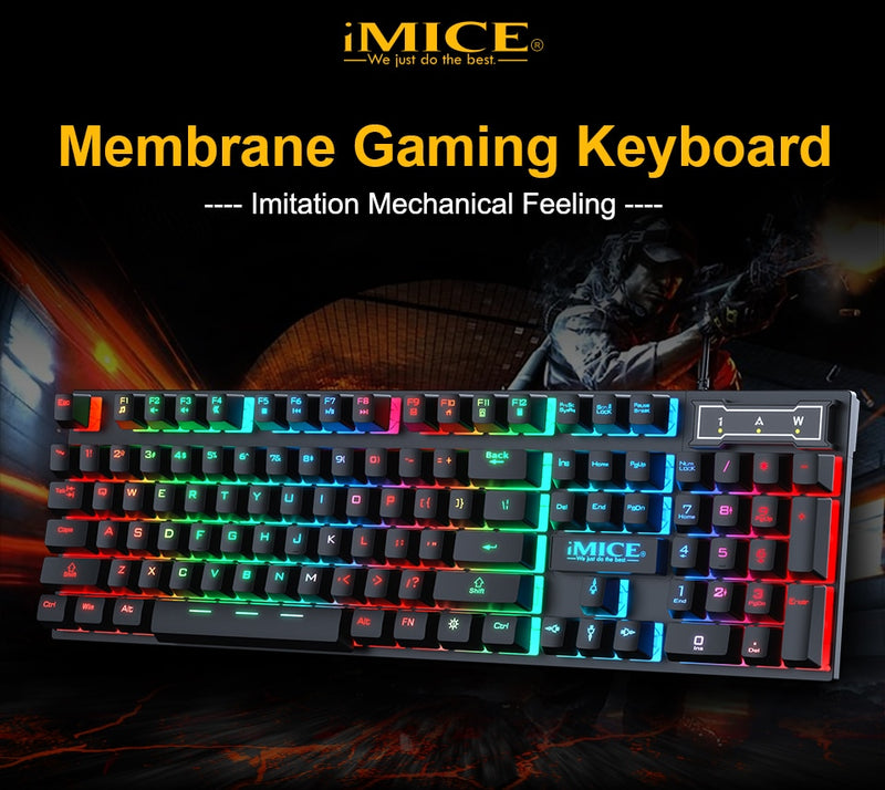 Gaming keyboard and Mouse with backlight