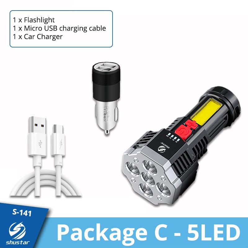 High Power Led Lightweight Flashlights